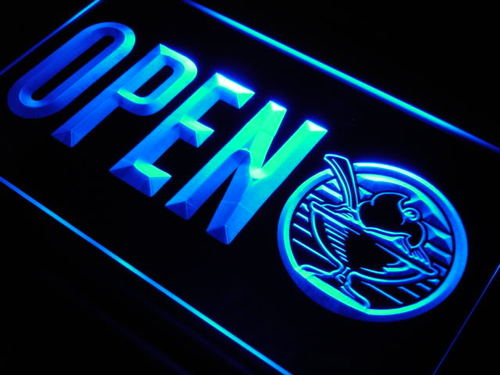 OPEN Ice Cream Shop Cup Cafe LED Neon Light Sign